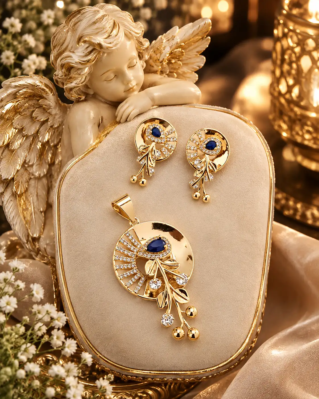 Sapphire Sparkle Set